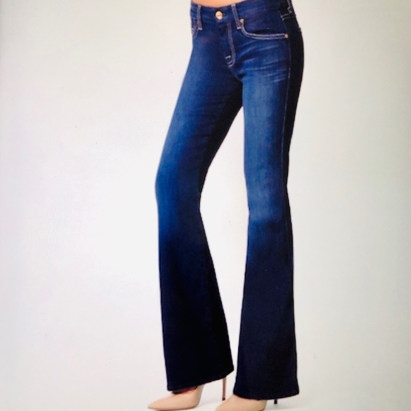7 For All Mankind Denim - 7 For All Mankind Lexie Darkwash “A” Pocket Jean